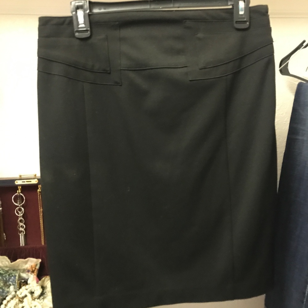 Express black professional pencil skirt
